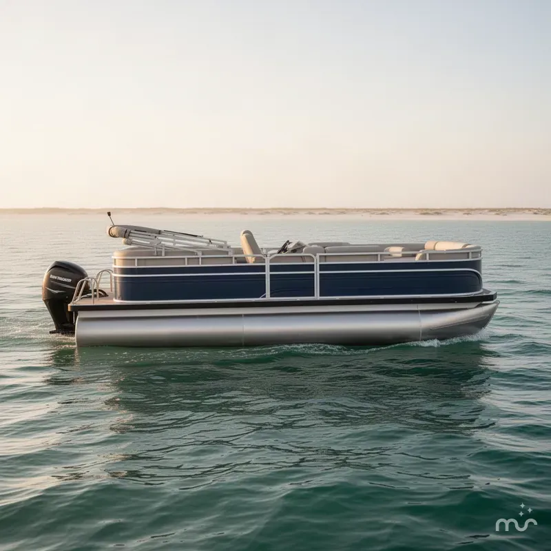The Image of Sun Tracker Fishin' Barge 22 DLX 2025 - 0