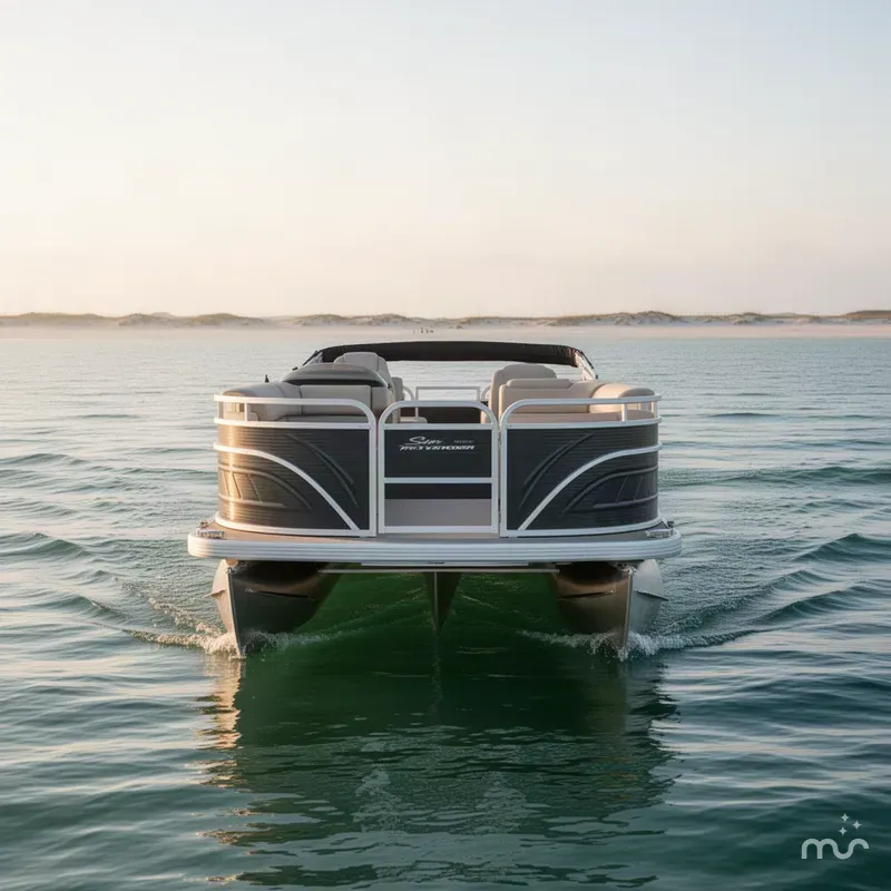 Slide: The Image of Sun Tracker Fishin' Barge 22 DLX 2025 - 3