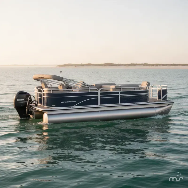 The Image of Sun Tracker Fishin' Barge 22 DLX 2025 - 0
