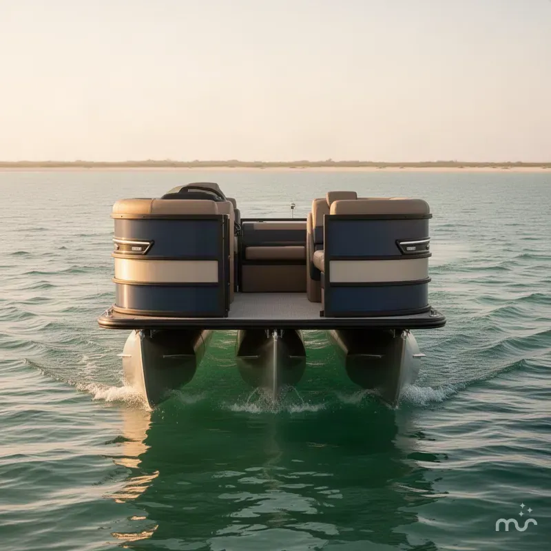 Slide: The Image of Bentley Pontoons Elite 223 SwingBack DC 2026 - 1
