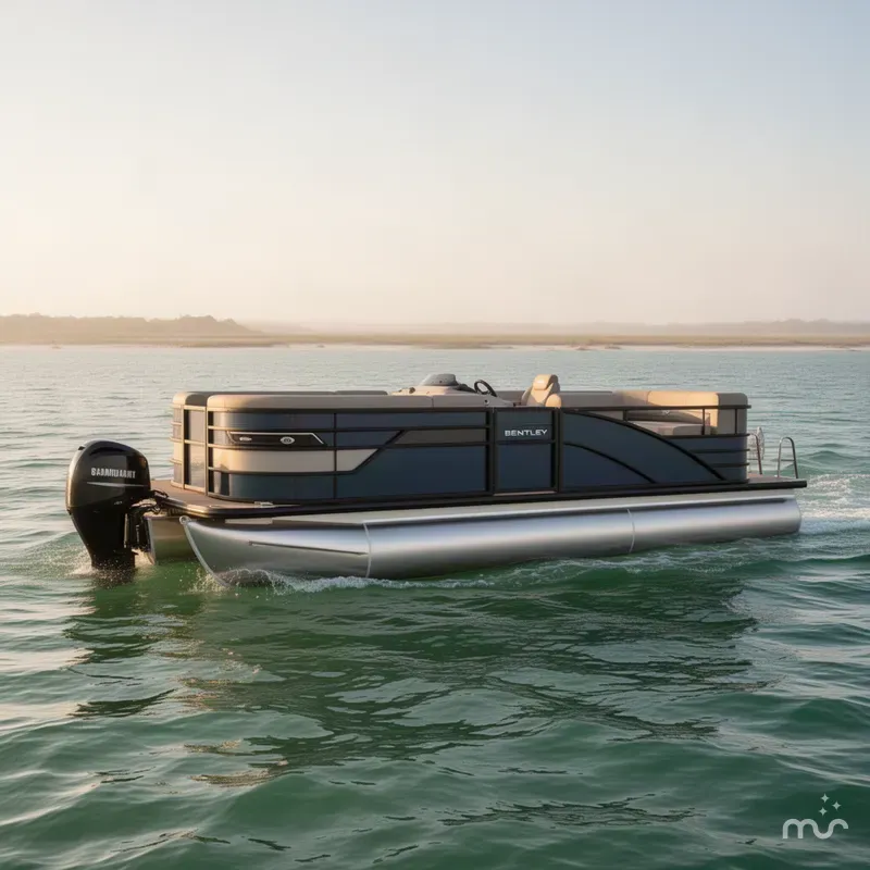Slide: The Image of Bentley Pontoons Elite 223 SwingBack DC 2026 - 2