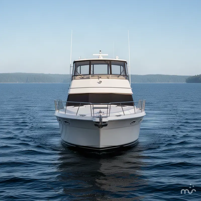 Slide: The Image of Carver Yachts 410 Sport Sedan 2002 - 3