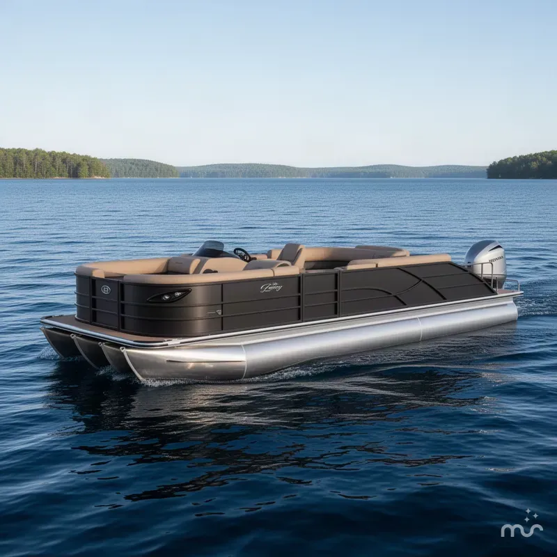 The Image of Bentley Pontoons Legacy 220 Swingback & Honda 4-Stroke EFI 2027 - 0