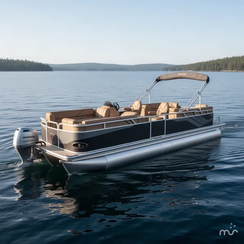 The Image of Tahoe Sport 2380 Quad Lounge & Honda 4-Stroke EFI 2027 - 0