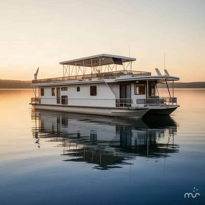 The Image of Stardust Cruisers 18 x 65 Houseboat 1995 - 0