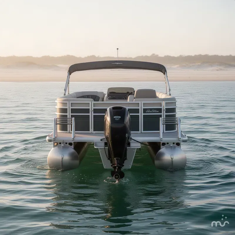 Slide: The Image of Sun Tracker Fishin' Barge 20 DLX 2027 - 2