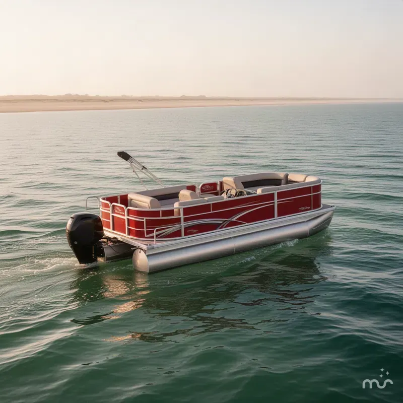 The Image of Sun Tracker Party Barge 18 DLX 2027 - 0
