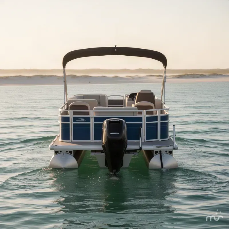 Slide: The Image of Sun Tracker Fishin' Barge 20 DLX 2027 - 2