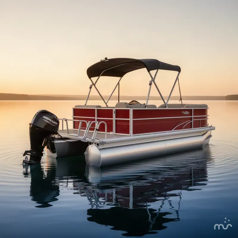 The Image of Sun Tracker Party Barge 16 DLX 2027 - 0
