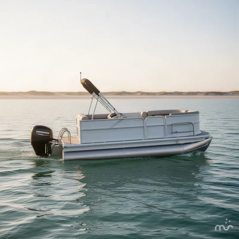 The Image of Sun Tracker Party Barge 16 DLX 2027 - 0