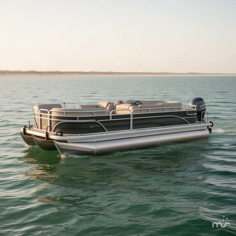 Slide: The Image of Sun Tracker Fishin' Barge 20 DLX 2027 - 1