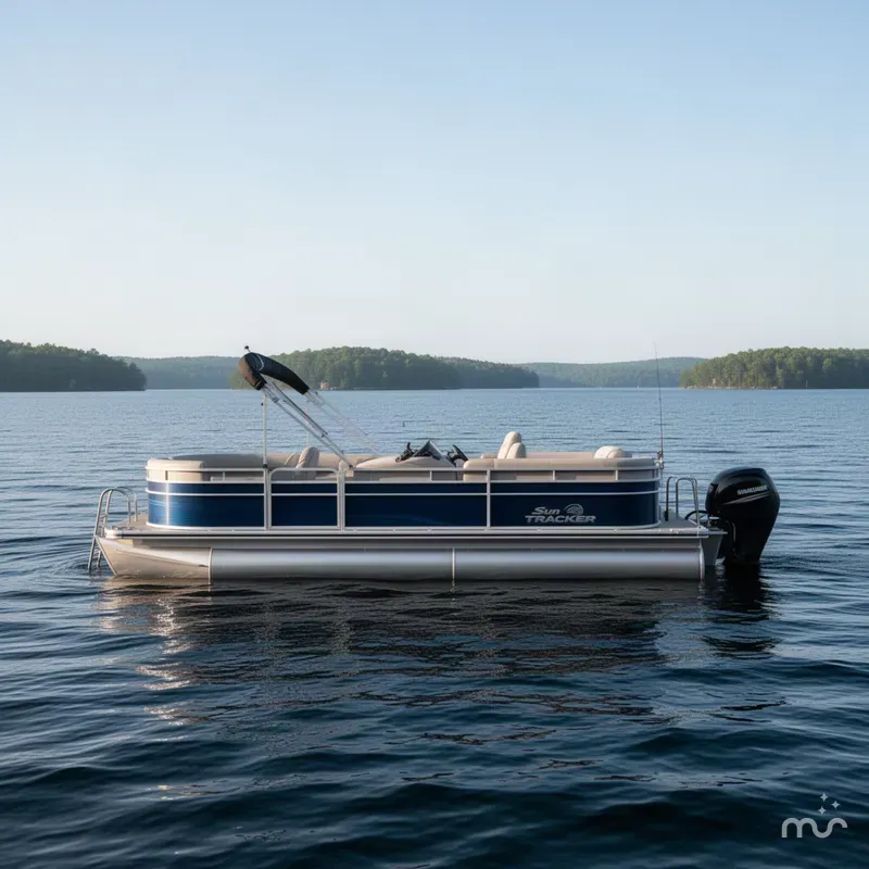 Slide: The Image of Sun Tracker Fishin' Barge 20 DLX 2027 - 1