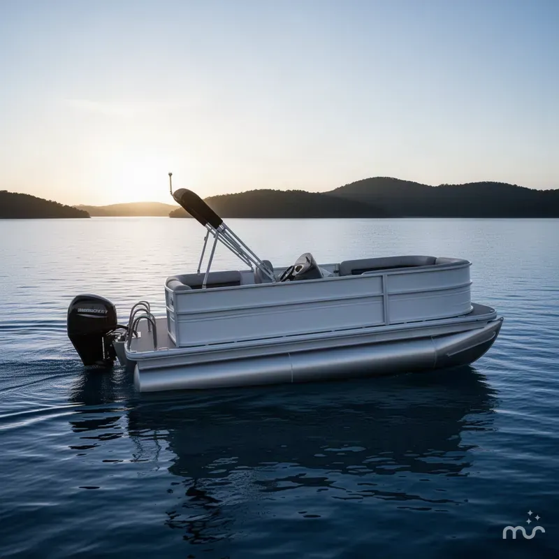 The Image of Sun Tracker Party Barge 16 DLX 2027 - 0