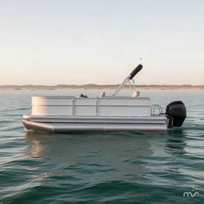 Slide: The Image of Sun Tracker Party Barge 16 DLX 2027 - 2