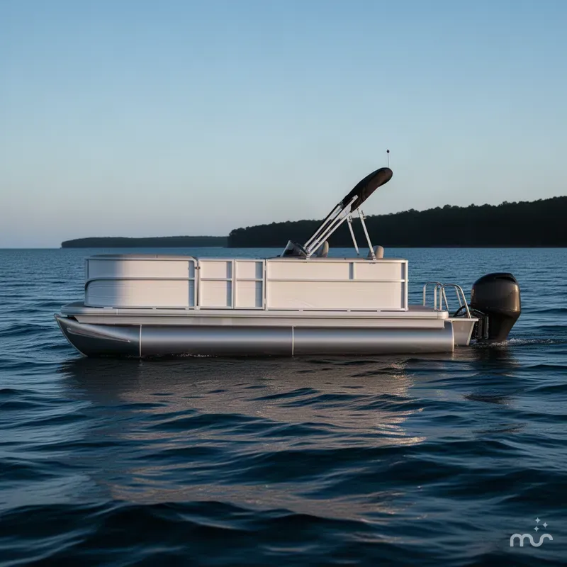 Slide: The Image of Sun Tracker Party Barge 16 DLX 2027 - 2