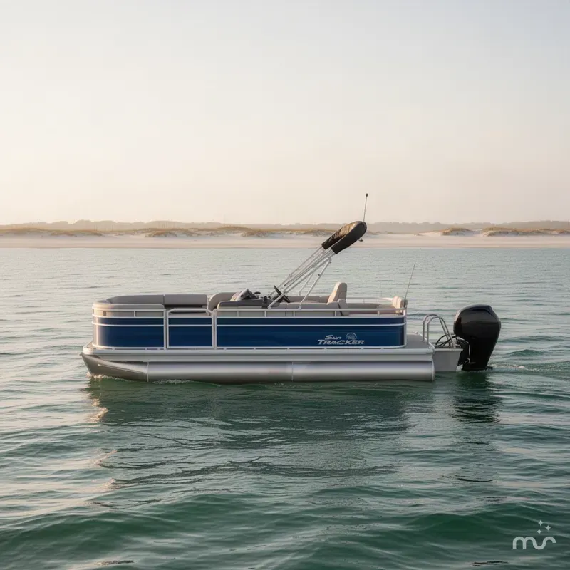 Slide: The Image of Sun Tracker Fishin' Barge 20 DLX 2027 - 1