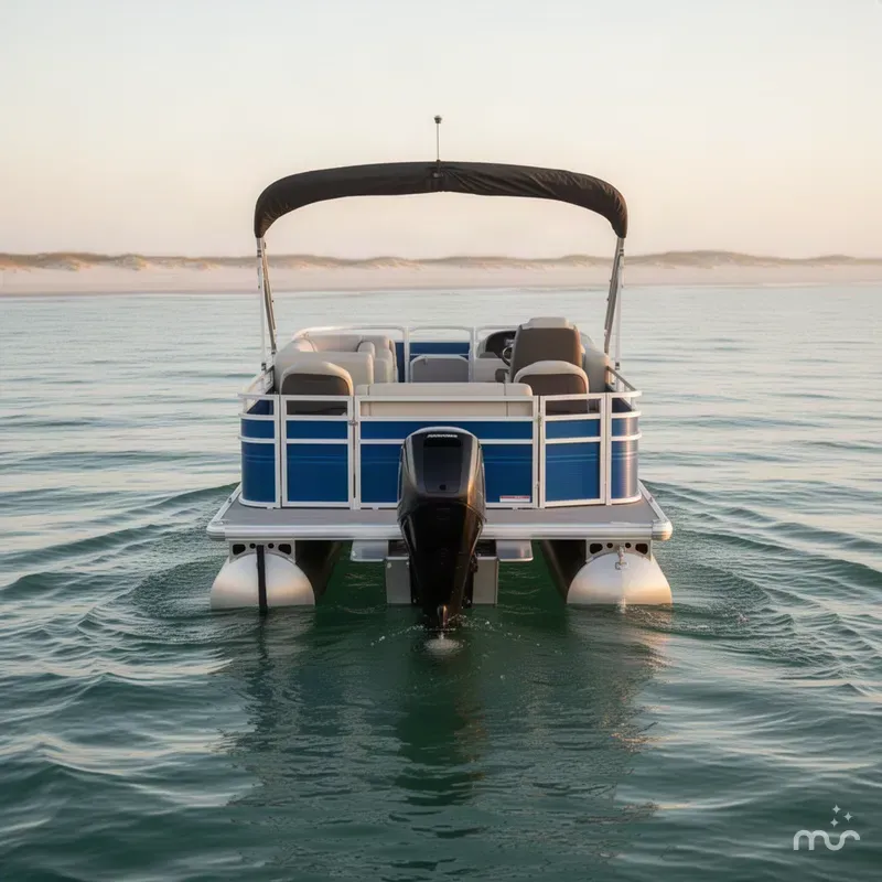 Slide: The Image of Sun Tracker Fishin' Barge 20 DLX 2027 - 2