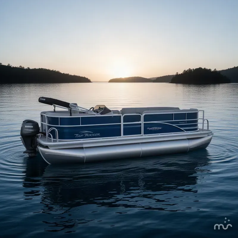 The Image of Sun Tracker Party Barge 16 DLX 2027 - 0