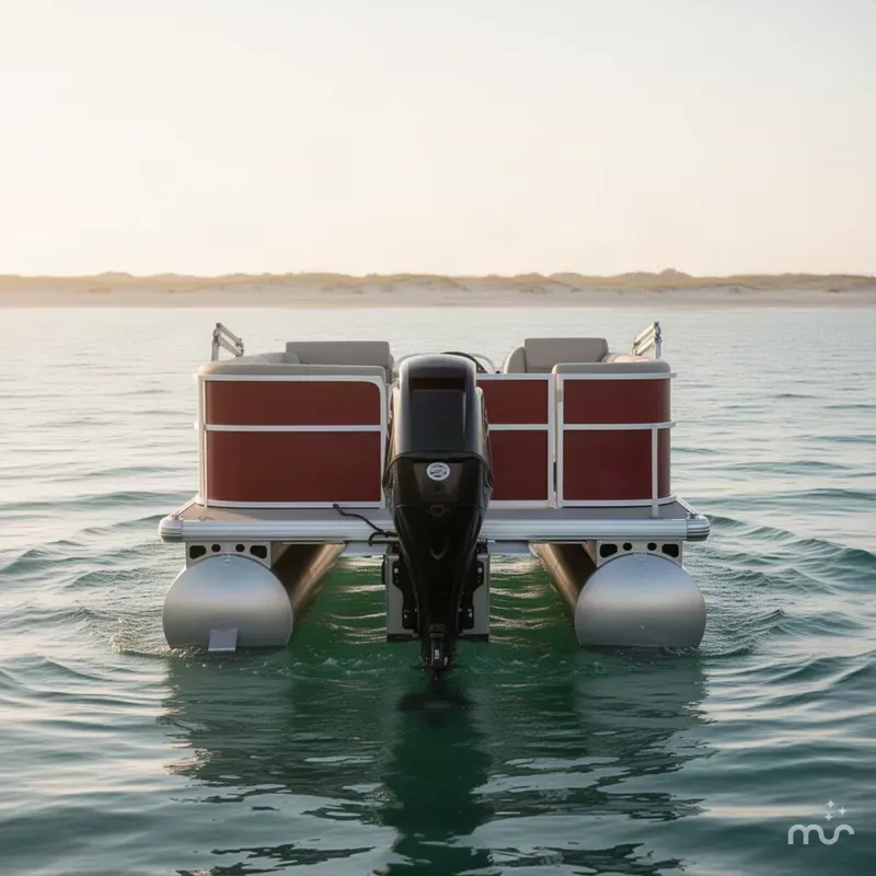 Slide: The Image of Sun Tracker Party Barge 16 DLX 2027 - 2