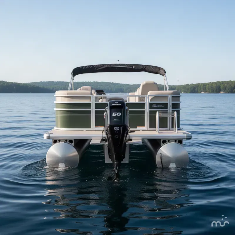 Slide: The Image of Sun Tracker Fishin' Barge 20 DLX 2027 - 2