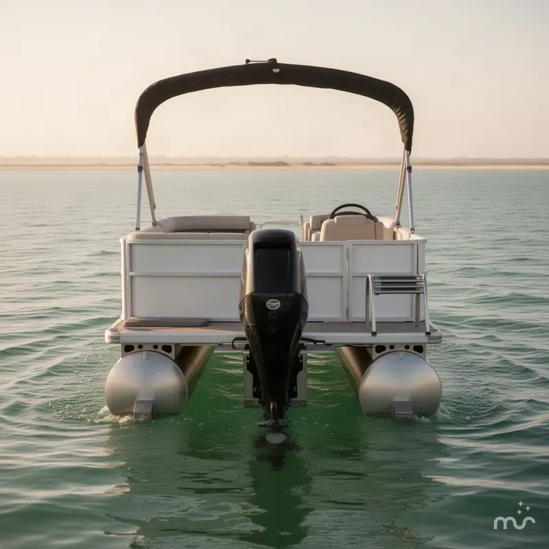 Slide: The Image of Sun Tracker Party Barge 16 DLX 2027 - 2