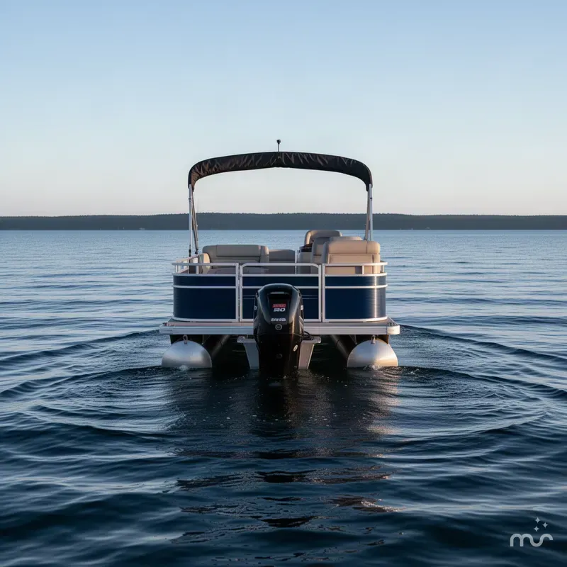 Slide: The Image of Sun Tracker Fishin' Barge 20 DLX 2027 - 2