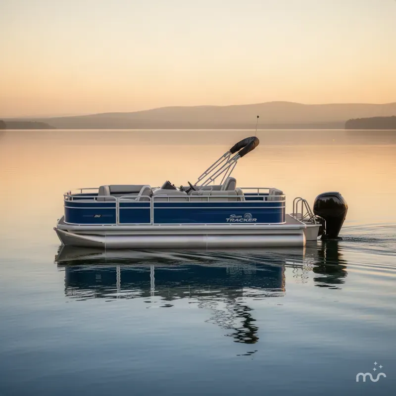 Slide: The Image of Sun Tracker Fishin' Barge 20 DLX 2027 - 1