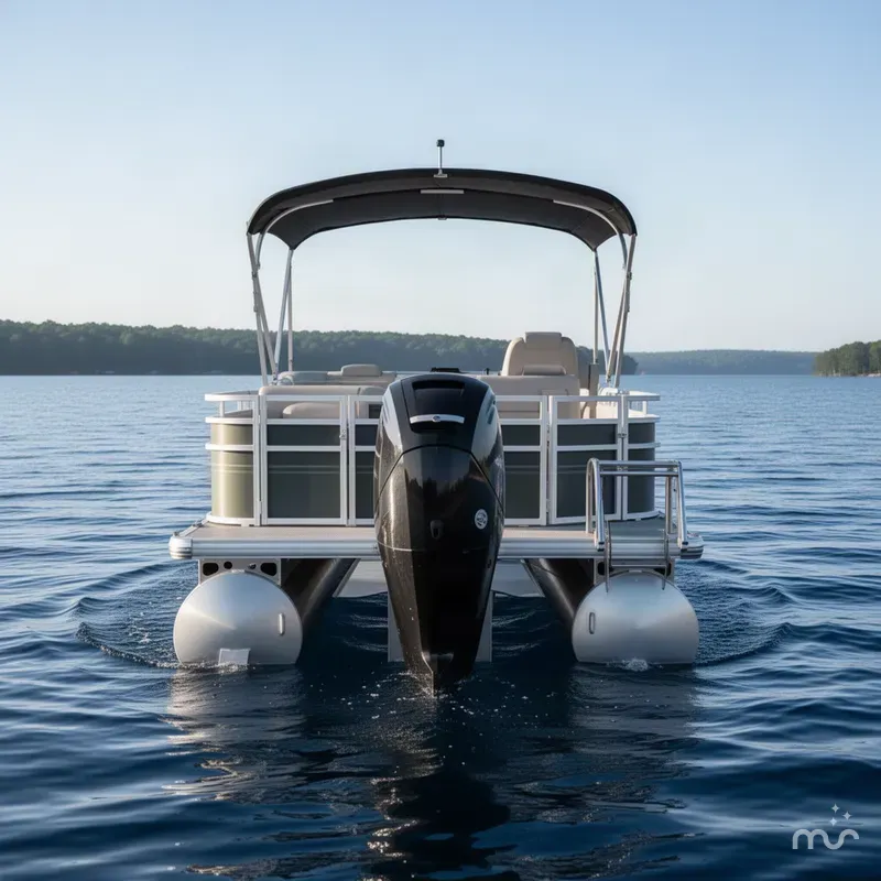 Slide: The Image of Sun Tracker Fishin' Barge 20 DLX 2027 - 2