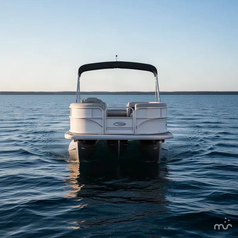 Slide: The Image of Sun Tracker Party Barge 16 DLX 2027 - 2