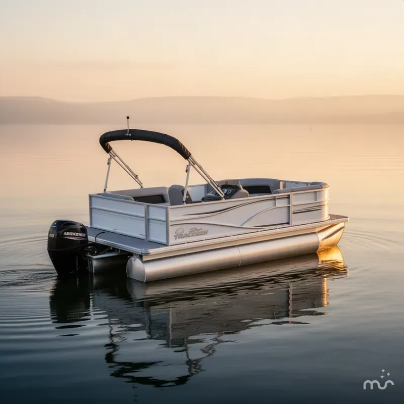The Image of Sun Tracker Party Barge 16 DLX 2027 - 0