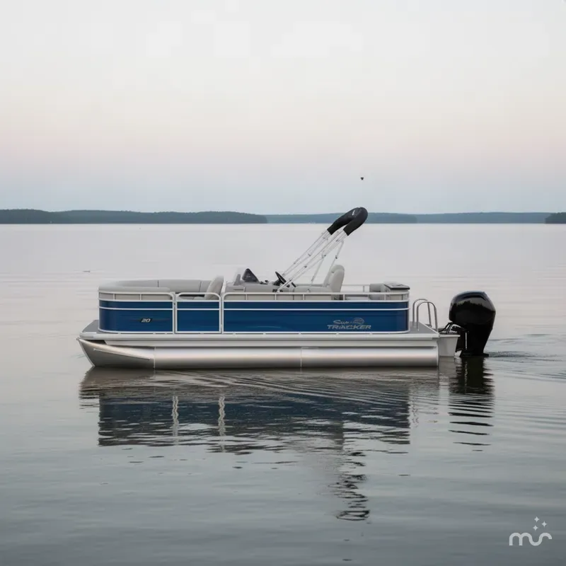Slide: The Image of Sun Tracker Fishin' Barge 20 DLX 2027 - 1