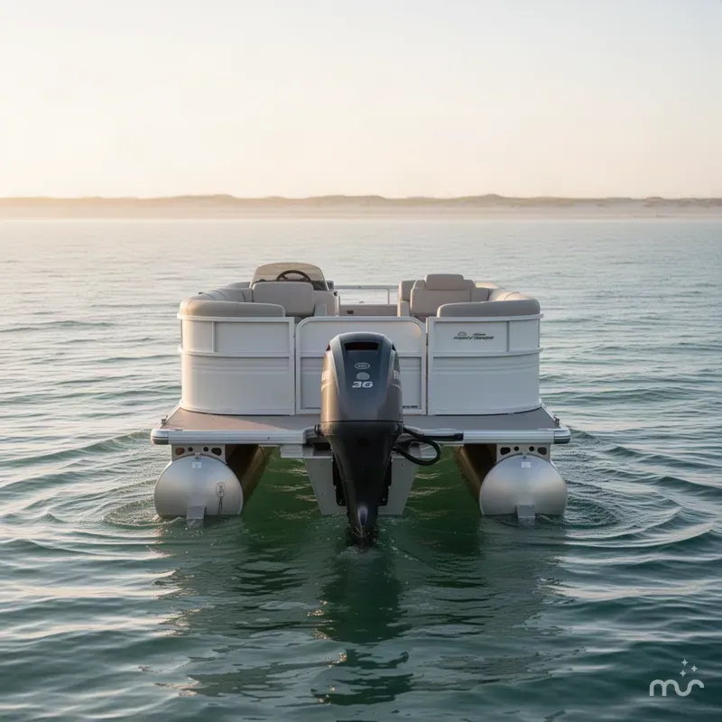 Slide: The Image of Sun Tracker Party Barge 16 DLX 2027 - 2