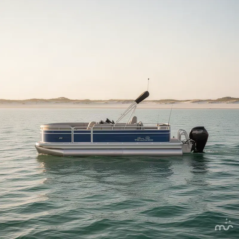Slide: The Image of Sun Tracker Fishin' Barge 20 DLX 2027 - 1