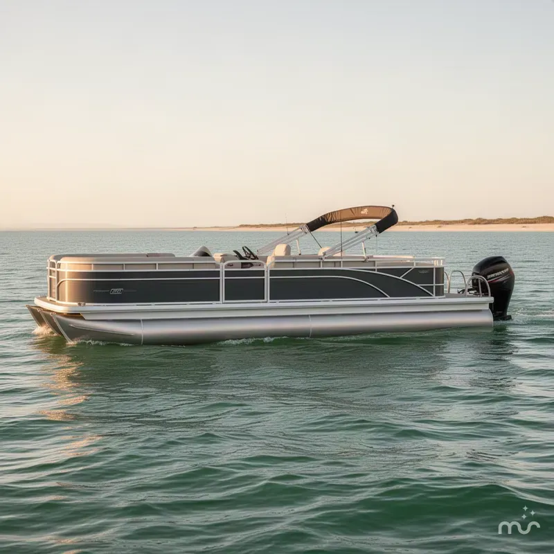 Slide: The Image of Sun Tracker Fishin' Barge 20 DLX 2027 - 1