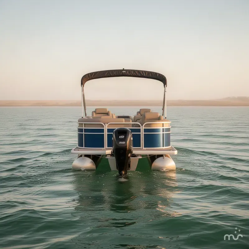Slide: The Image of Sun Tracker Fishin' Barge 20 DLX 2027 - 2