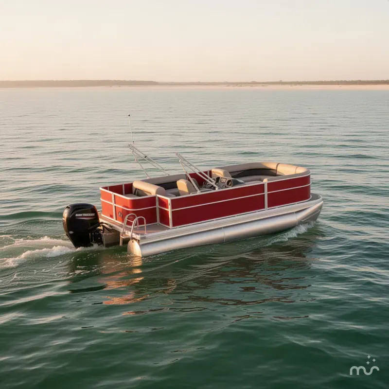 The Image of Sun Tracker Party Barge 18 DLX 2027 - 0