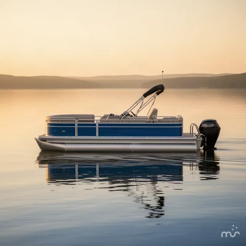 Slide: The Image of Sun Tracker Fishin' Barge 20 DLX 2027 - 1