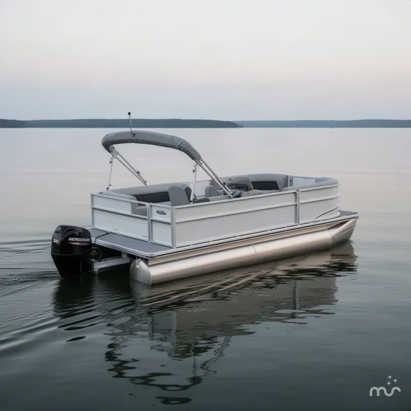 The Image of Sun Tracker Party Barge 16 DLX 2027 - 0