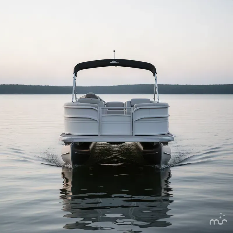 Slide: The Image of Sun Tracker Party Barge 16 DLX 2027 - 2