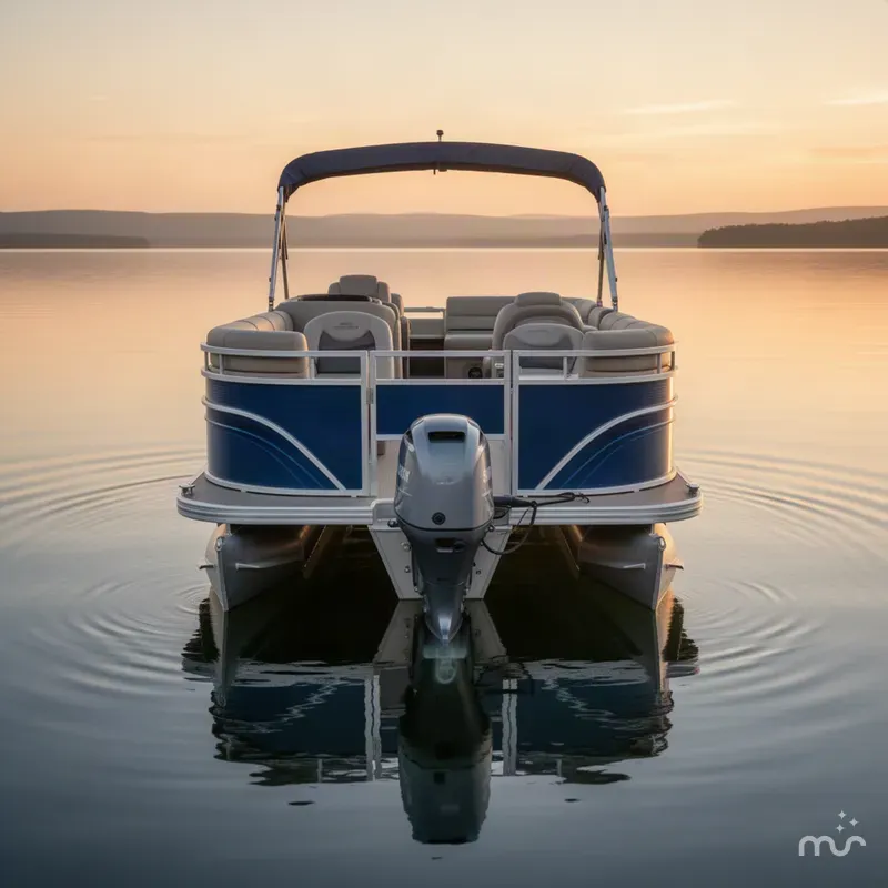 Slide: The Image of Sun Tracker Fishin' Barge 20 DLX 2027 - 2