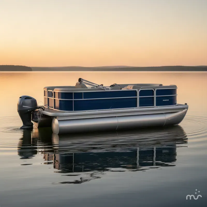 The Image of Sun Tracker Party Barge 16 DLX 2027 - 0