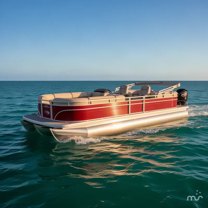 Slide: The Image of Sun Tracker Party Barge 24 DLX 2025 - 2