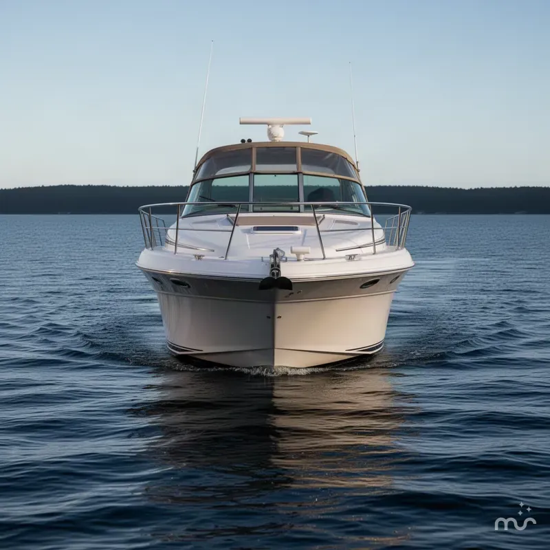 Slide: The Image of Sea Ray 410 Express Cruiser 2001 - 1