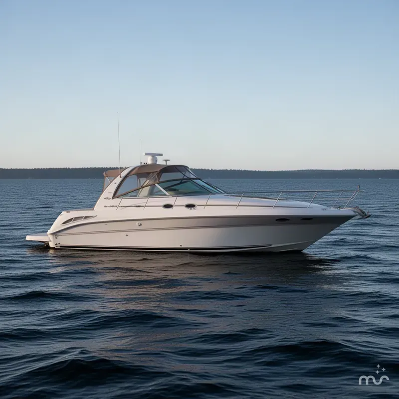 Slide: The Image of Sea Ray 410 Express Cruiser 2001 - 2