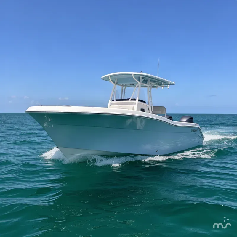 Slide: The Image of Aquasport 2300 Center Console 2021 - 2