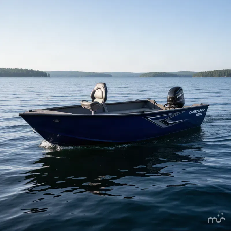 Slide: The Image of Crestliner 1650 Kodiak Tiller 2027 - 1