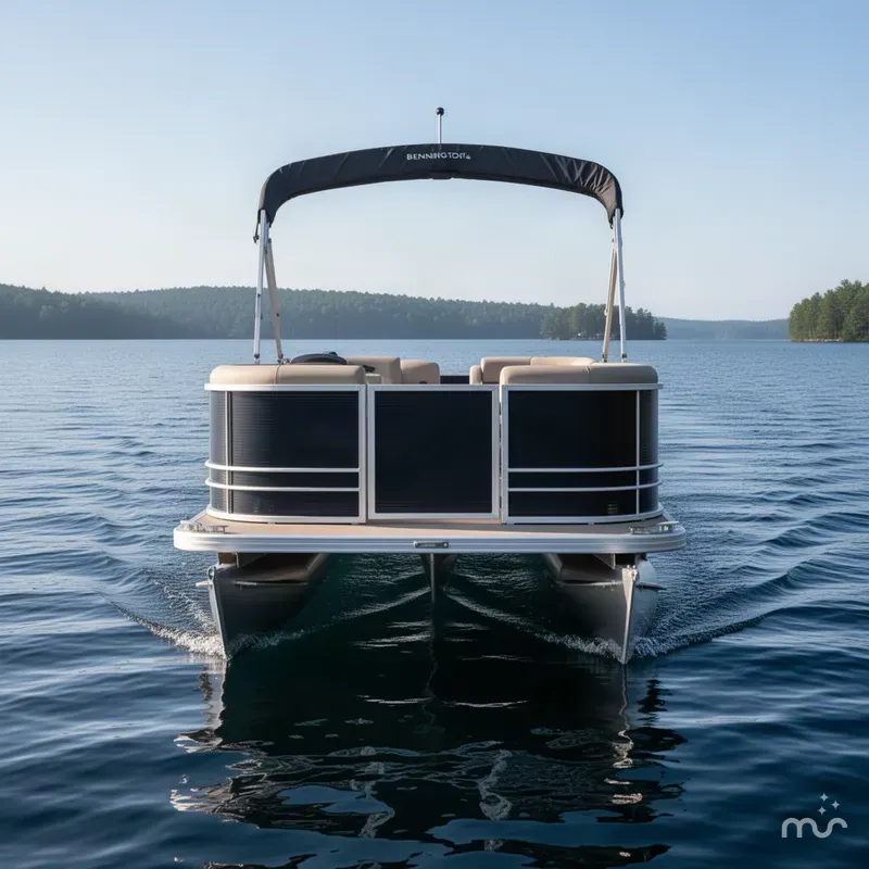Slide: The Image of Bennington S Fishing 20 S1F Pontoon 2027 - 3