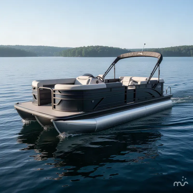The Image of Bennington S-One Quad Bench 22 S1SR Tritoon 2027 - 0