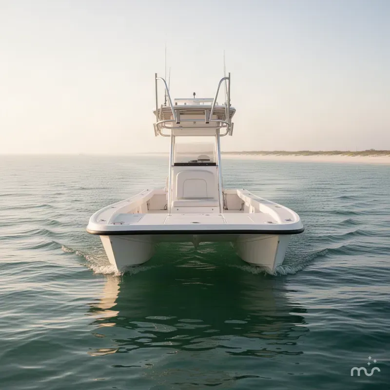Slide: The Image of Twin Vee 22 BayCat 2009 - 1