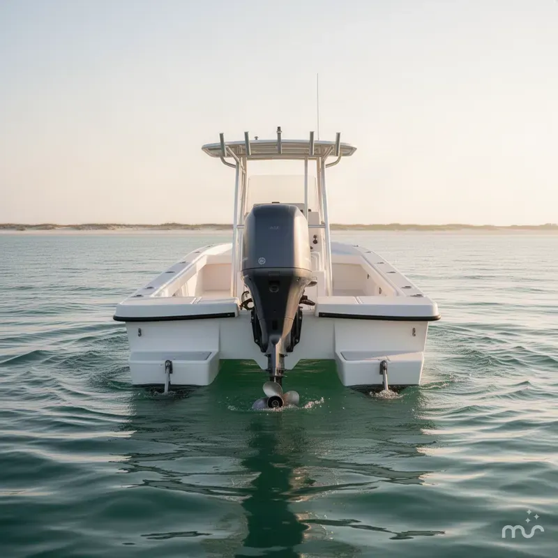 Slide: The Image of Twin Vee 22 BayCat 2009 - 3